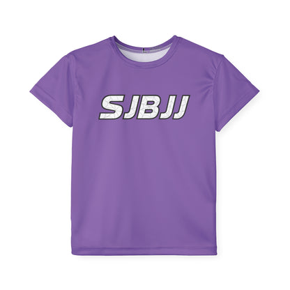 Kids Dri-fit T-Shirts (Purple)